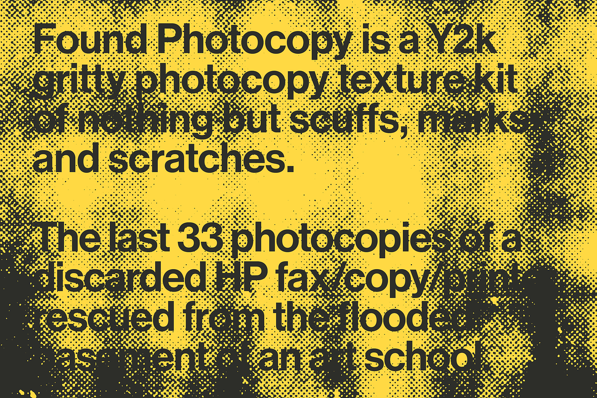Found Photocopy Textures, a Texture Graphic by Studio GRRR (Photo 3 of 12)