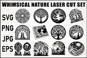 Whimsical Nature Cut Bundle, an Object Graphic by abu67222 (Thumbnail 1 of 13)