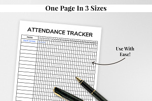 Attendance Log, Attendance Record