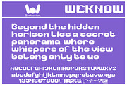 Clearly Silence font, a Font by weknow (Thumbnail 5 of 8)
