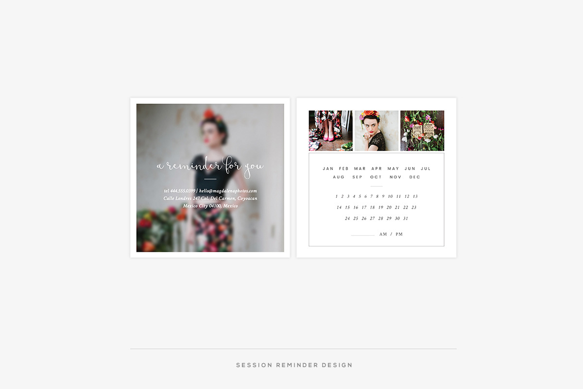 Magdalena Welcome Packet, a Stationery Template by Red Met Yellow Creative (Photo 3 of 11)