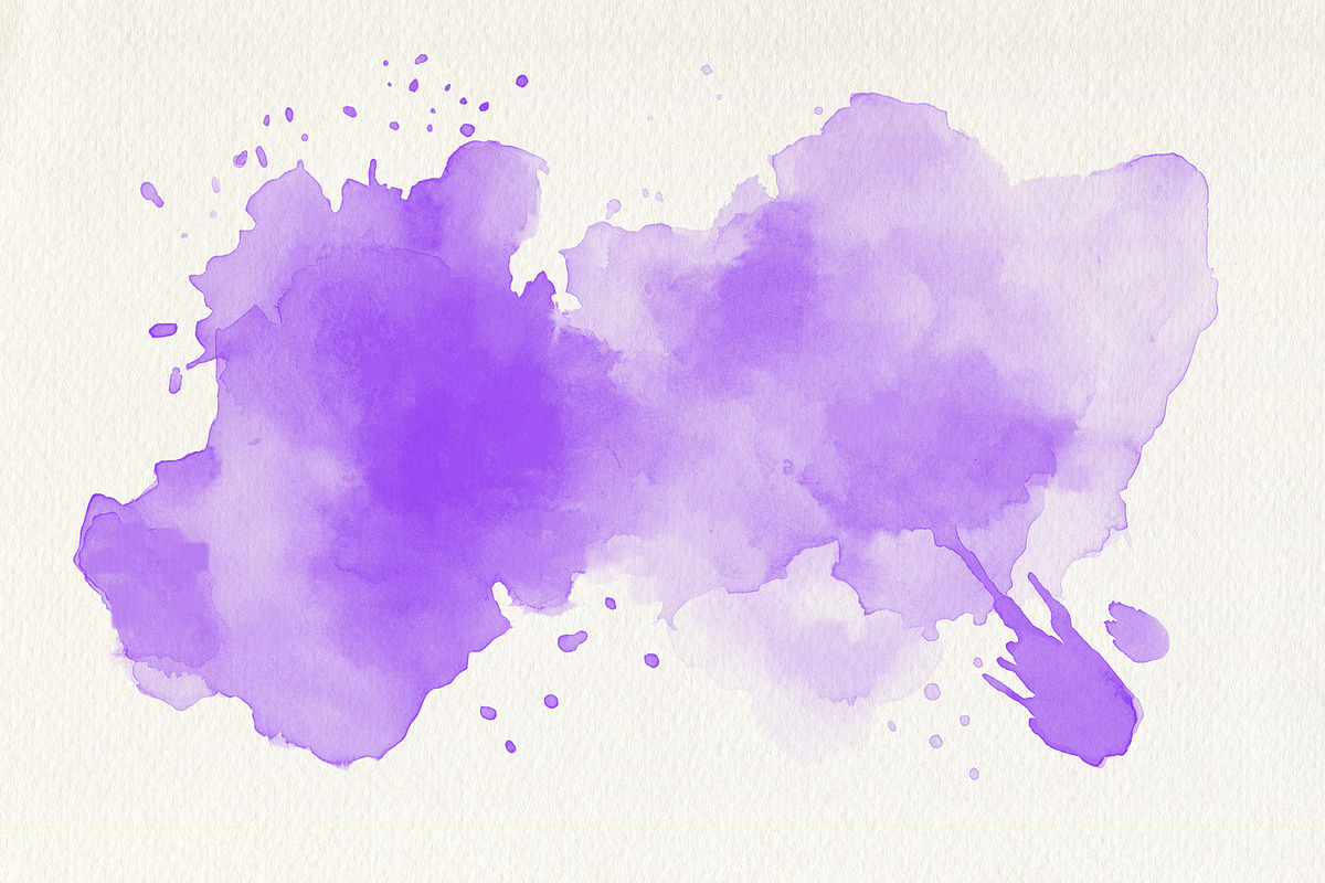 Watercolor Stamp Photoshop Brushes, a Brush Add-On by INTENTFX (Photo 6 of 11)