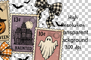 Halloween Stamp PNG, Halloween PNG, an Object Illustration by Clipart Bloom (Thumbnail 2 of 3)