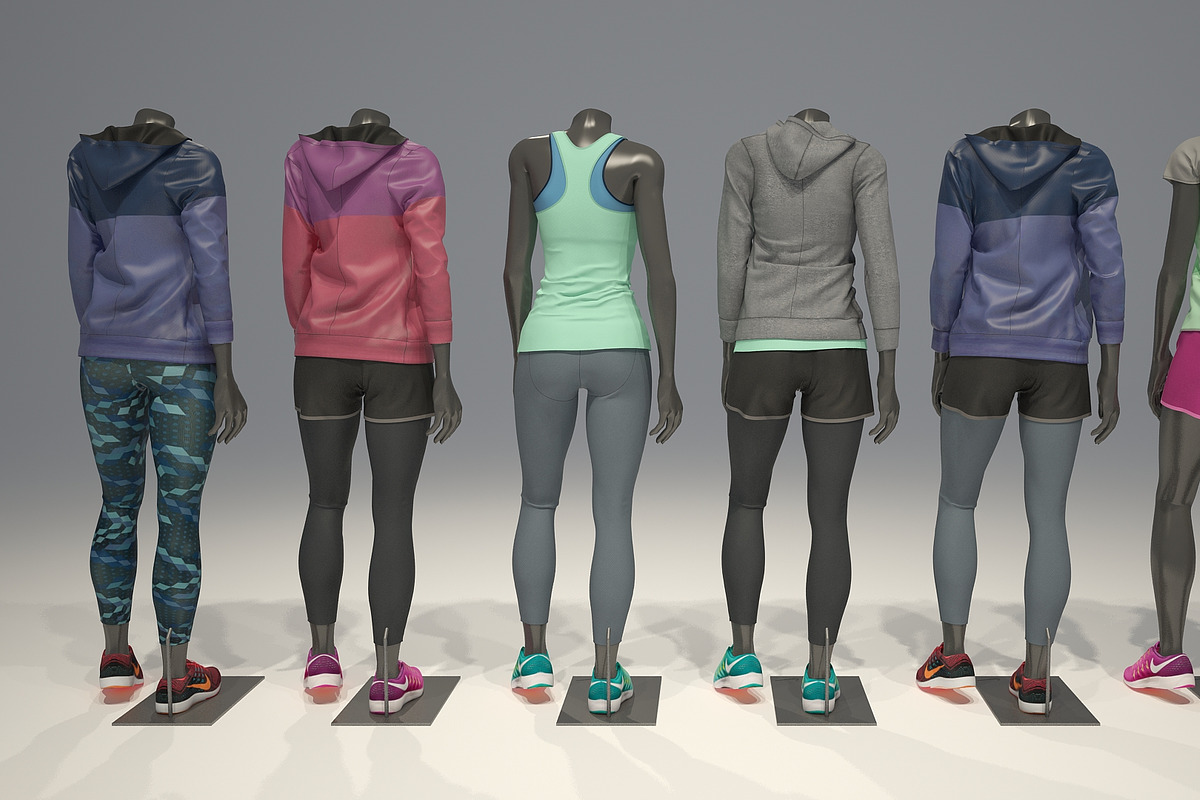 Female mannequin pack 1, a Characters & Person 3D Model by mrGarret (Photo 7 of 22)