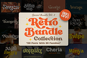 Retro Bundle Collection V2 - 99% OFF, a Serif Font by Dharmas Studio