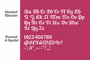 Todak Gothic - Blackletter Family, a Blackletter Font by Holyline Design (Thumbnail 12 of 15)