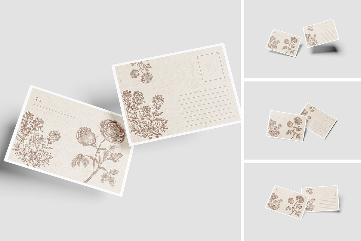 Postcard Mockup, an Advertising Mockup by YurnalisPerix (Photo 1 of 5)