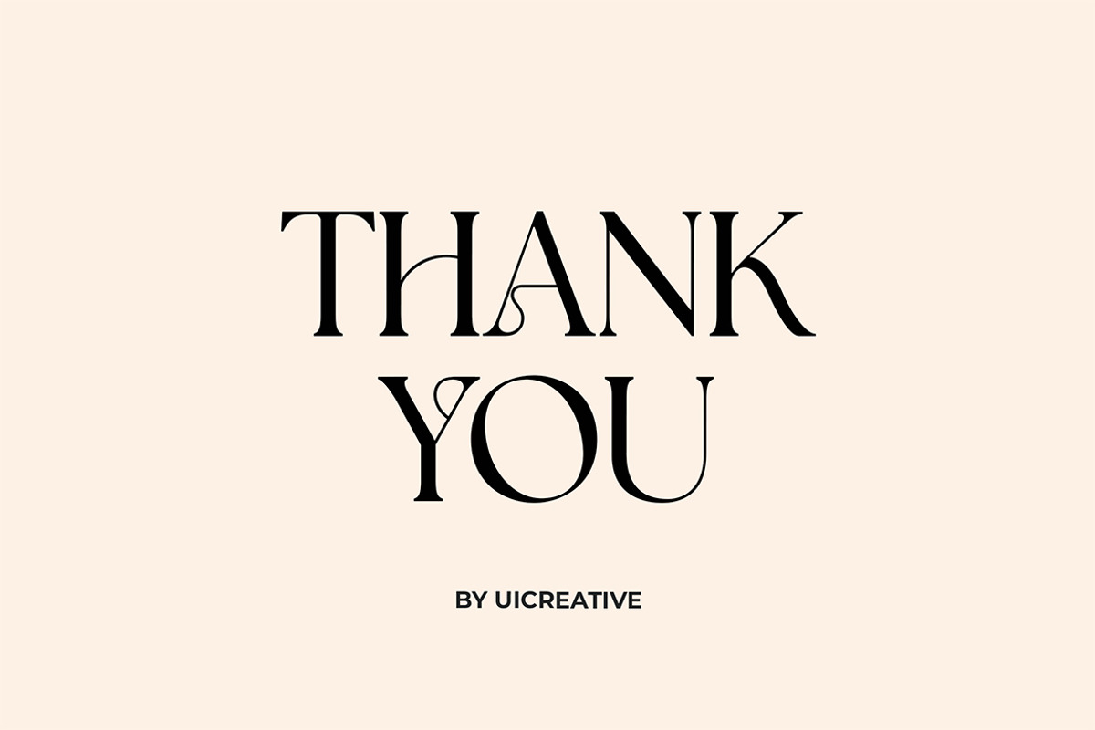 Grandeurs Modern Display Serif Font, a Serif Font by UICreative (Photo 9 of 13)