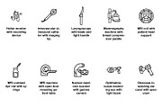 Medical diagnostic imaging Icon Set, an Outline Icon by Nurlan's shop (Thumbnail 3 of 6)