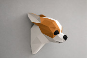 Chihuahua Trophy - 3d papercraft, a Card Template by PAPER amaze (Thumbnail 3 of 3)