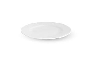 Plate, Dish And Bowl. Vector Set.