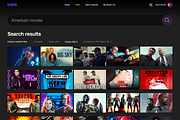 Flixster streaming service web kit, an UI Kit Template by SPACECAKE (Thumbnail 4 of 15)