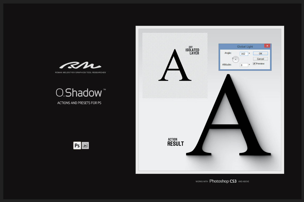 RM Shadow Me! (PS brushes), a Brush Add-On by R M (Photo 5 of 9)