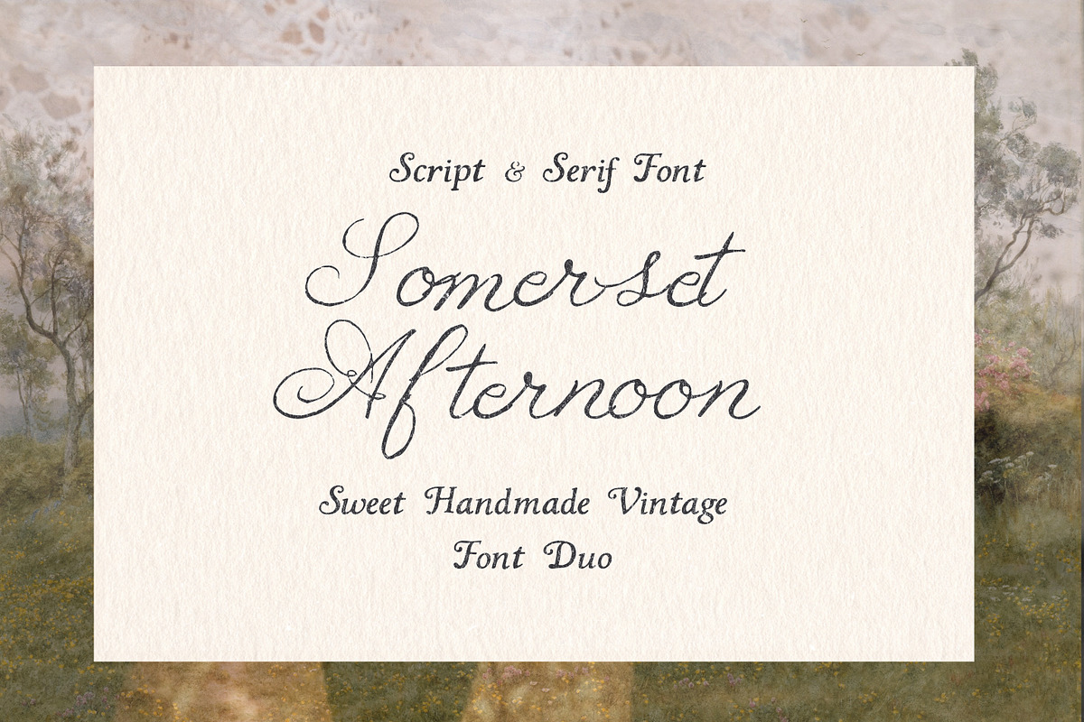 Handmade Script and Serif Font Duo, a Handwritten Font by Laras Wonderland (Photo 11 of 13)