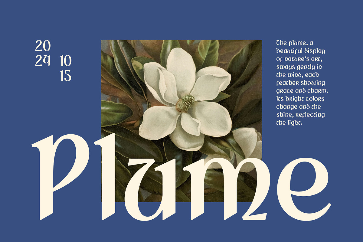 CS Kurse – Uncial Font, a Sans Serif Font by Craft Supply Co. (Photo 3 of 8)