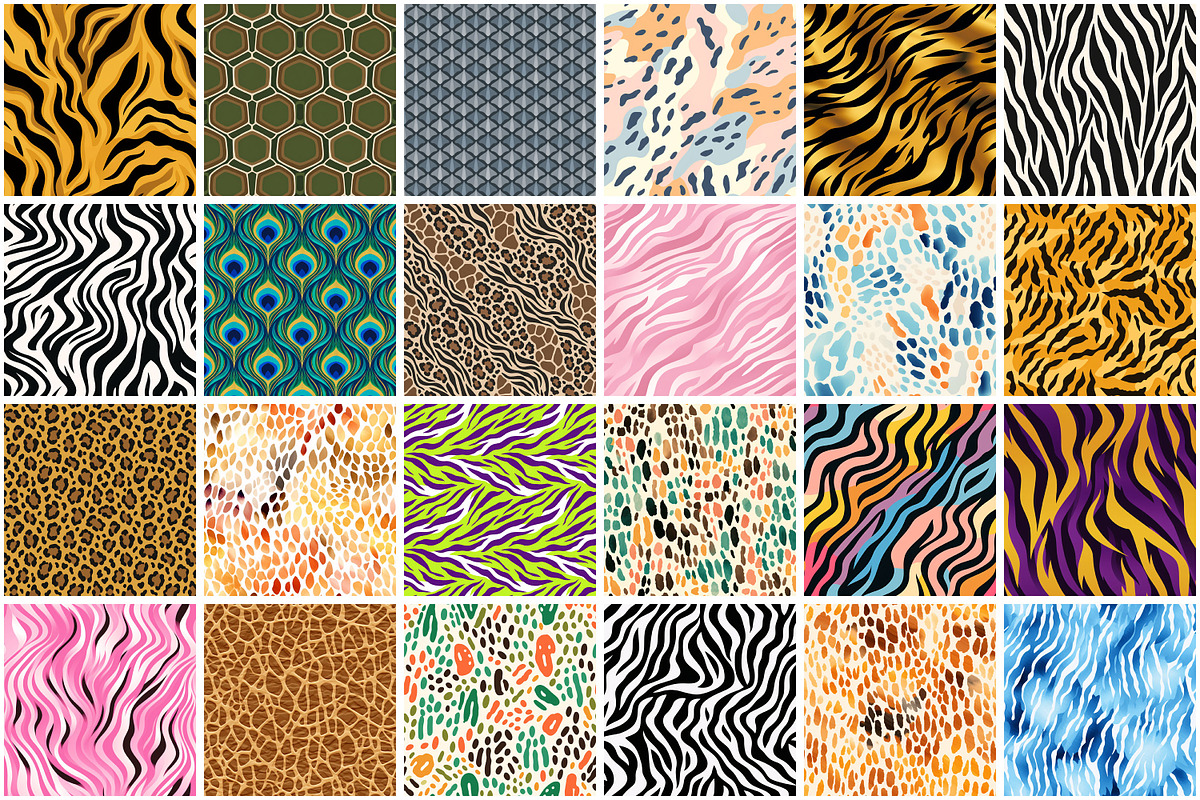 Animals Skin Pattern, a Pattern Graphic by Forhadx5 (Photo 8 of 19)