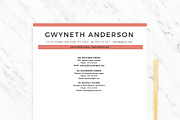 Resume Template Gwyneth, a Resume Template by Resume Template Shoppe (Thumbnail 3 of 5)