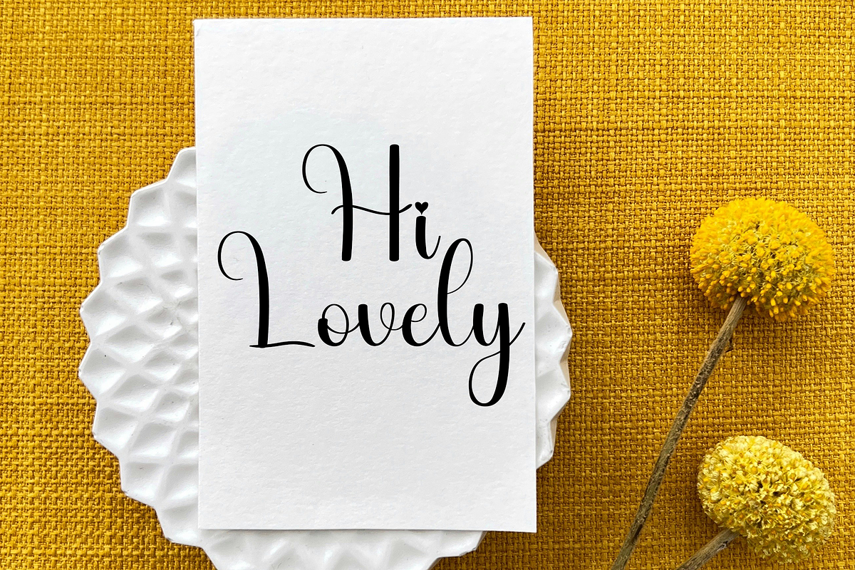 Dandelion, a Handwritten Font by FreshTypeINK (Photo 3 of 8)