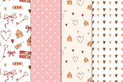Watercolor patterns Valentine's Day, a Pattern Graphic by Pattern + watercolor (Thumbnail 7 of 9)