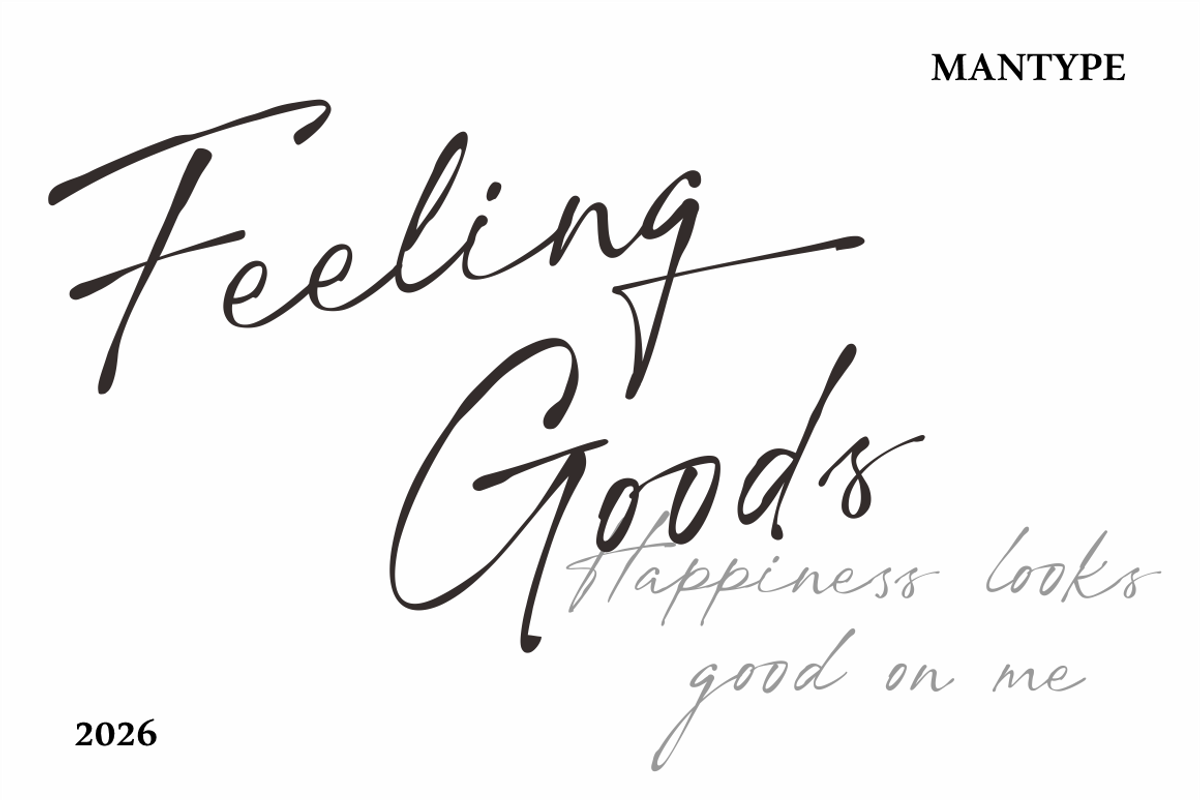 Messy Muse | Signature Font, a Handwritten Font by ManType (Photo 1 of 9)