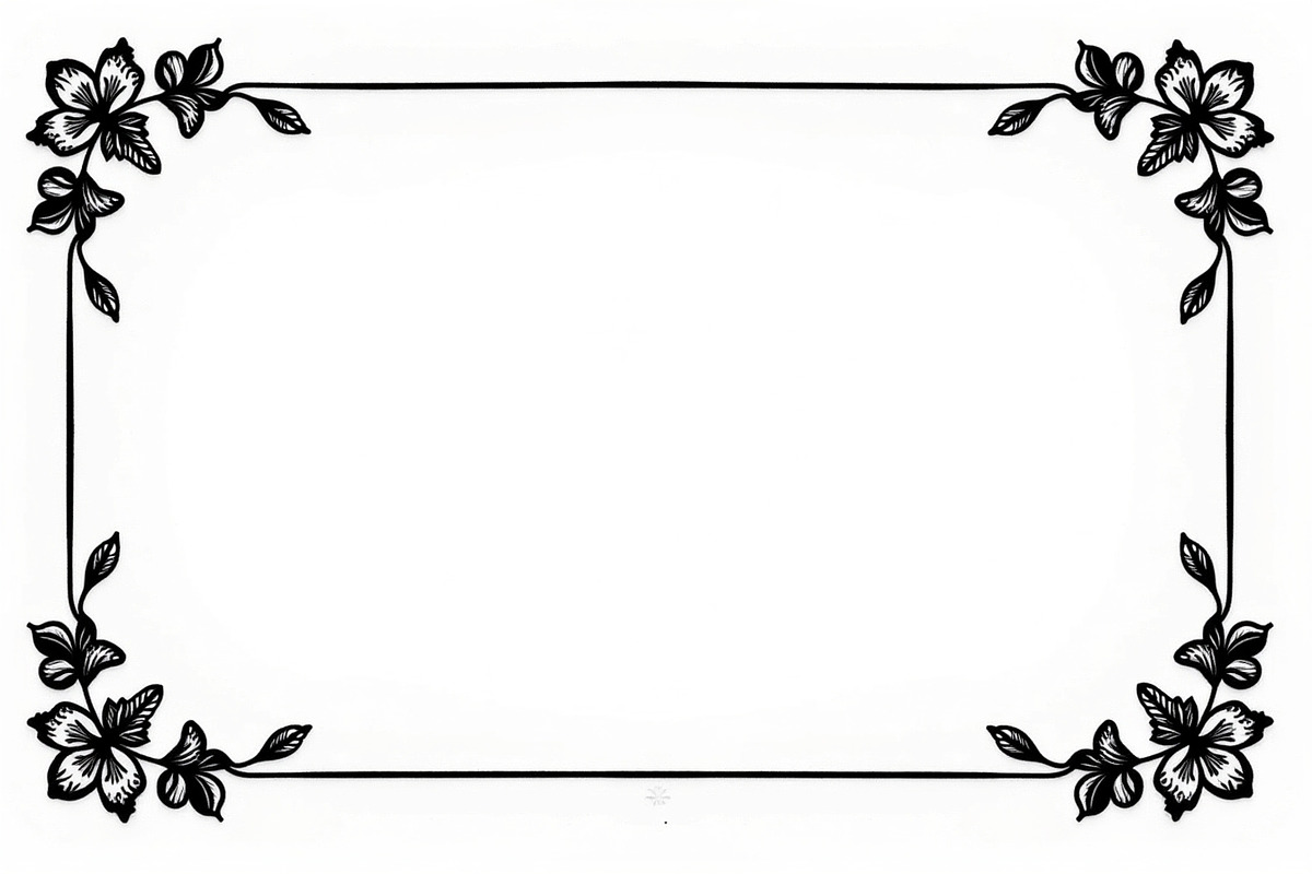 Decorative Laser Cut Borders, an Illustration by balal (Photo 4 of 9)