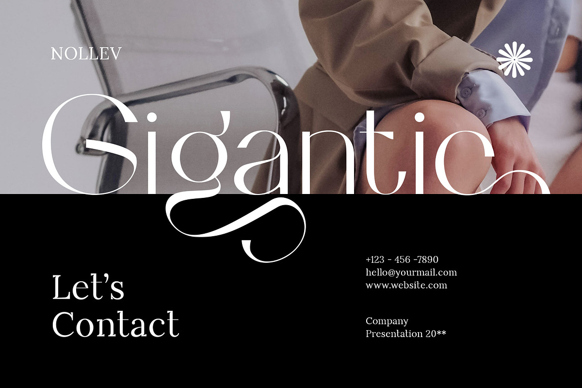 Wagiie – Serif Font with Free Mockup, a Serif Font by Nollev (Photo 4 of 16)