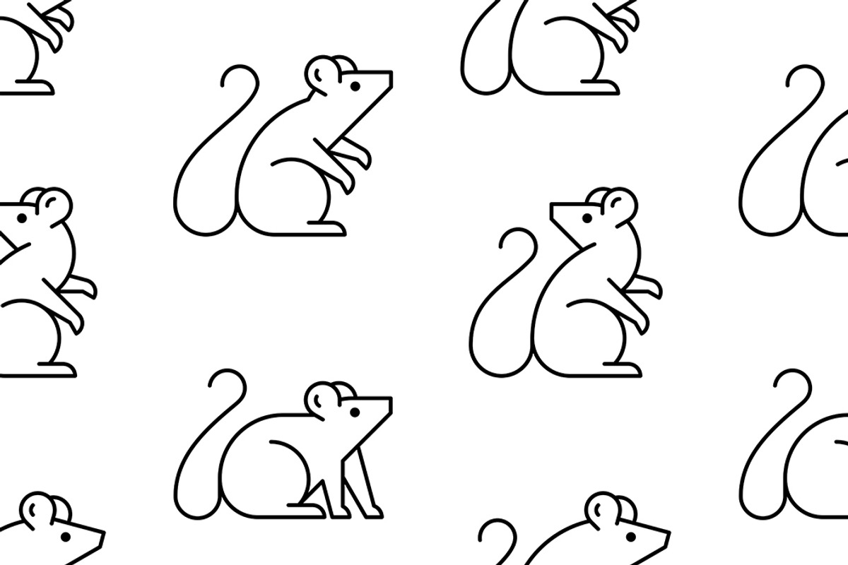 Rat Logo, a Graphic by NataliiaVolyk (Photo 5 of 6)