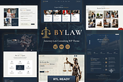 By Law WordPress Theme, a WordPress Template by ThemesRain (Thumbnail 1 of 3)