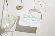 White flowers and tropical leaves, an Illustration by astelenadesign (Thumbnail 14 of 14)