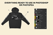 Hoodie Mockup Cotton-Heritage M2580, a Hoody Mockup by Infinity Mockups (Thumbnail 7 of 8)