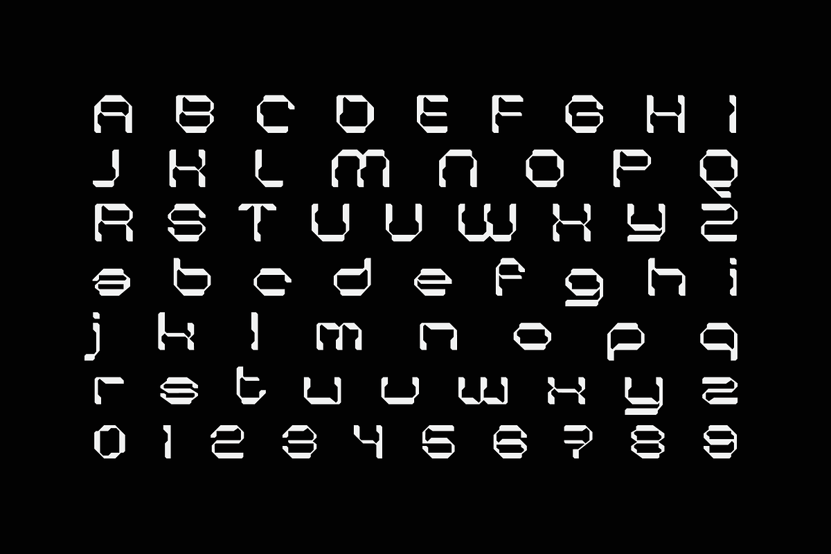 Neoform - Futuristic Font, a Sans Serif Font by limitype (Photo 7 of 12)