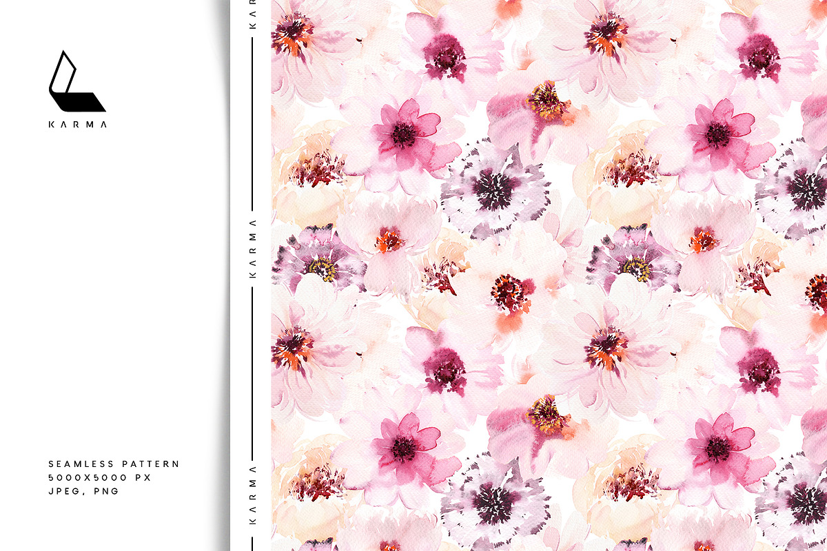 Flora | Watercolor Flower Collection, an Illustration by Karma (Photo 15 of 26)