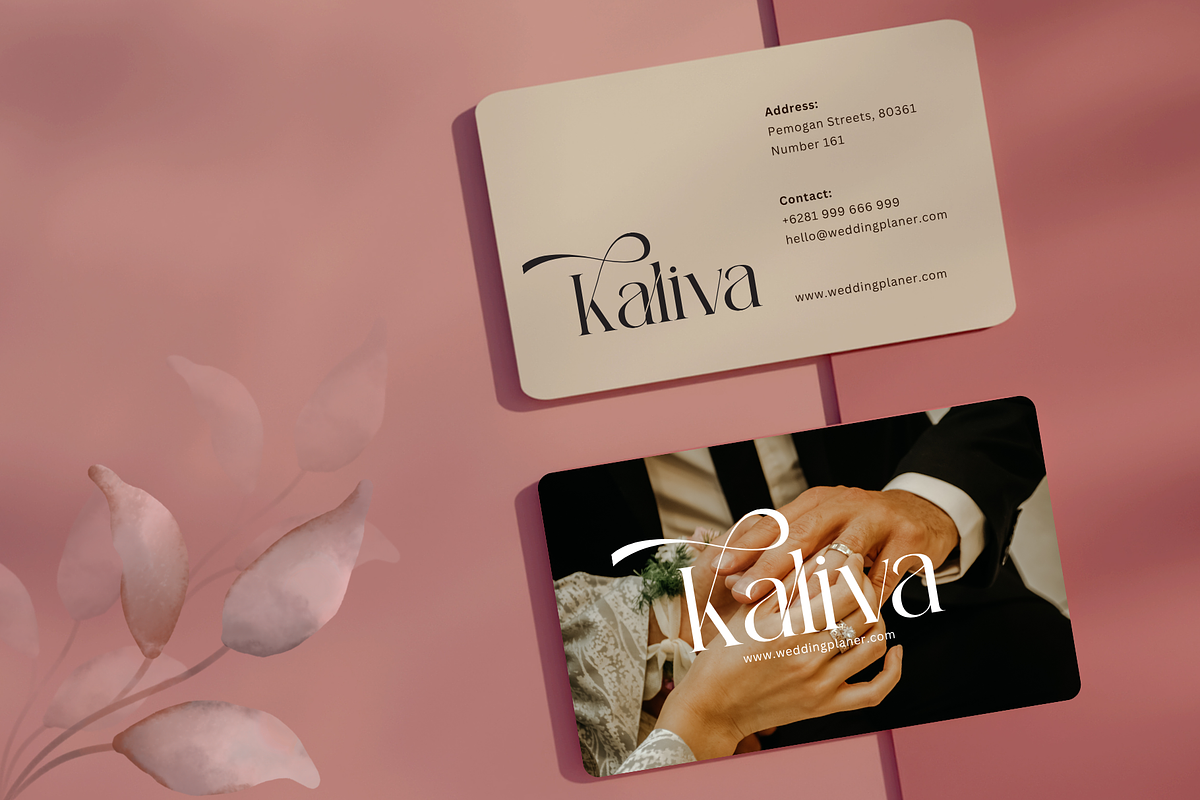 Kalieb Luxury -  Branding Logo Font, a Serif Font by Nirmana Visual (Photo 11 of 11)