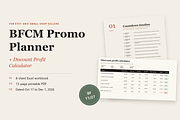 BFCM Planner for Etsy Sellers, a Stationery Template by KnightWipers (Thumbnail 1 of 5)