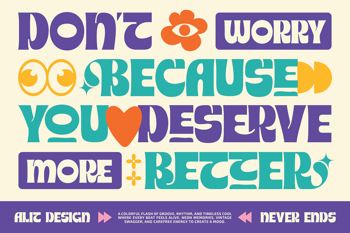 Liquid galaxy Typeface, a Sans Serif Font by alit design (Photo 3 of 17)