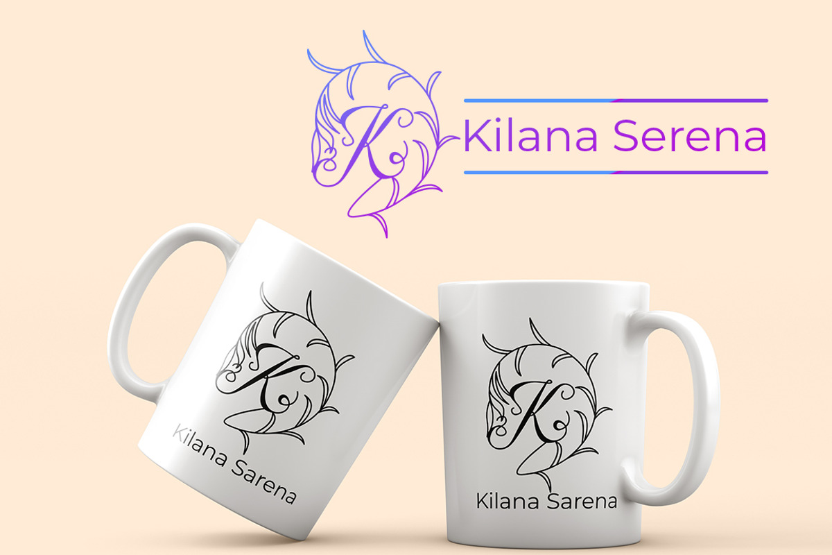 Kushina Monogram Font Logo, a Symbol Font by MC Creative (Photo 2 of 8)
