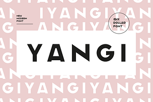 Yangi - Fontface