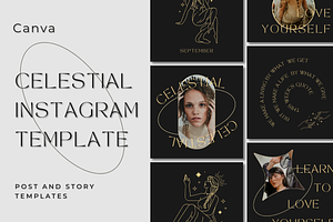 CELESTIAL INSTAGRAM TEMPLATE