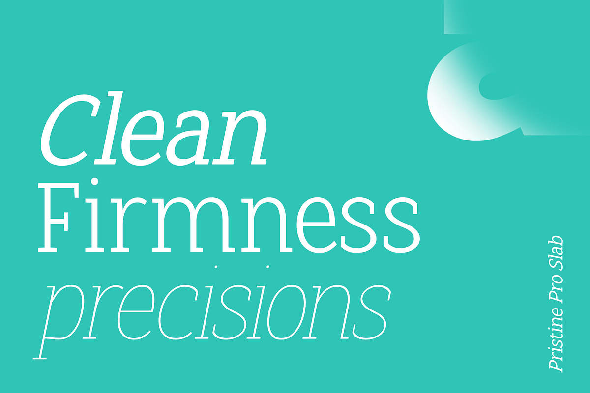 Pristine Pro - Elegant Slab Family, a Slab Serif Font by Azcreative Studio (Photo 4 of 16)