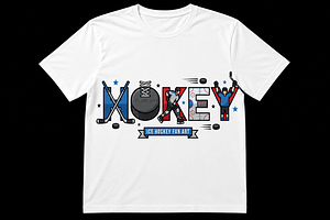 Hockey Fan Art Ice Hockey, an Object Graphic by Artivon