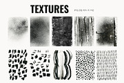 Grunge Ink textures background, a Texture Graphic by Yuliya Derbisheva (Thumbnail 5 of 12)