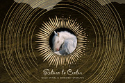 Gold Spiral & Sunburst Overlays, an Object Graphic by alonahaidash (Thumbnail 1 of 13)