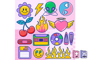 Y2K Elements Collection, an Object Graphic by MISS CHATZ (Thumbnail 2 of 3)