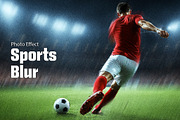 Sports Blur Photo Effect, a Layer Style Add-On by studiogstock (Thumbnail 1 of 2)