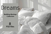 Minimalist Bedding Mockup Collection, a Merchandise Mockup by Maria S. Studio (Thumbnail 1 of 4)