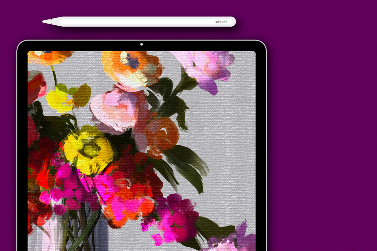 Oil On Canvas for Procreate, a Brush Add-On by UPROOT (Photo 4 of 9)