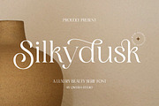 Silkydusk - Luxury Modern Serif Font, a Serif Font by Qweera Studio (Thumbnail 1 of 12)