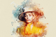 True Watercolor Photoshop Action, an Action Add-On by Photoshop Action (Thumbnail 5 of 11)