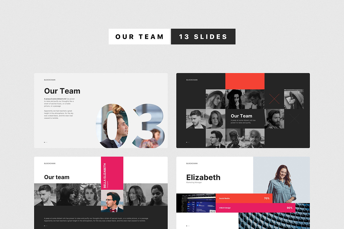BLOCKCHAIN Powerpoint Template, a Presentation Template by TemplateZuu (Photo 7 of 13)