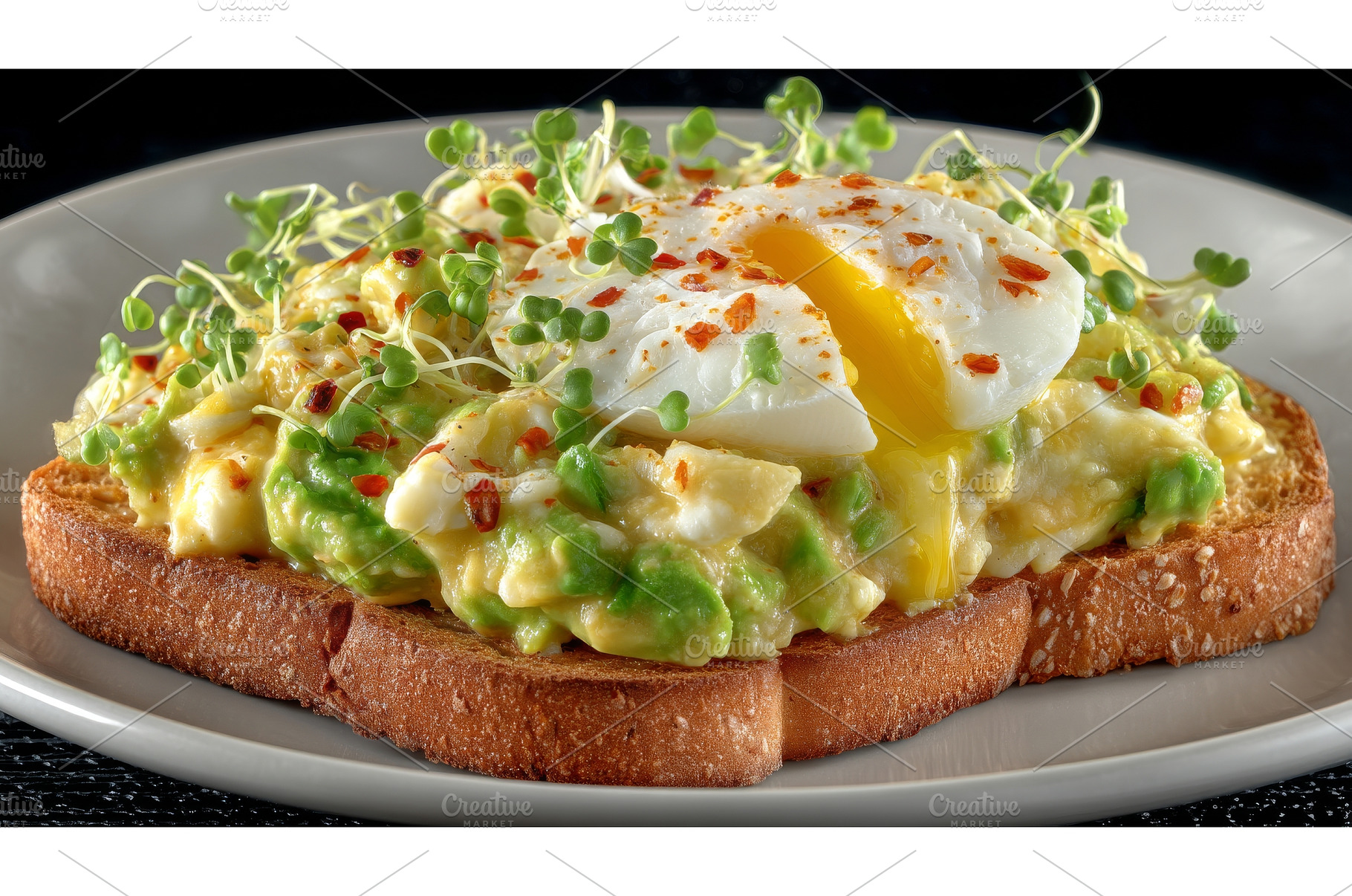 On whole grain bread, a delicious, a Food & Drink Photo by ZinetroN